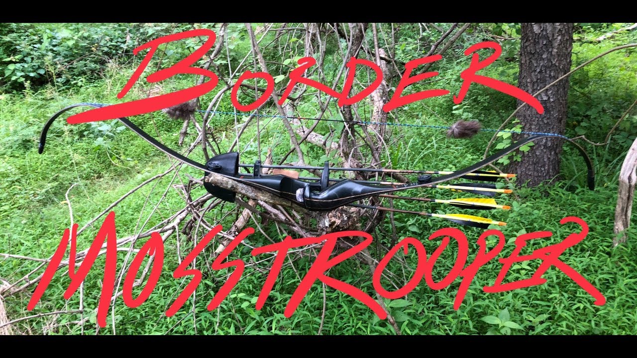 BORDER ARCHERY MOSSTROOPER ONE PIECE SUPER RECURVE BOW
