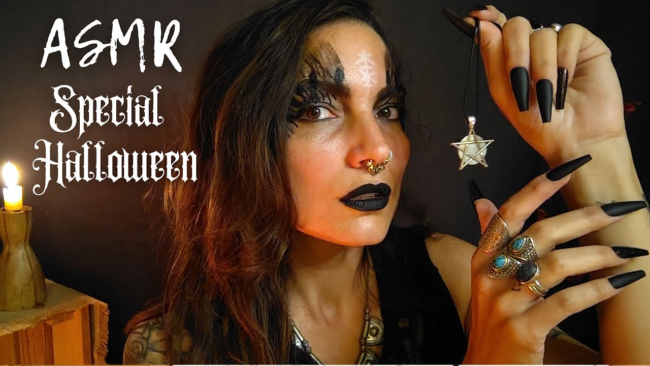 ASMR ROLEPLAY SORCIERE SAMHAIN * Spécial Halloween !