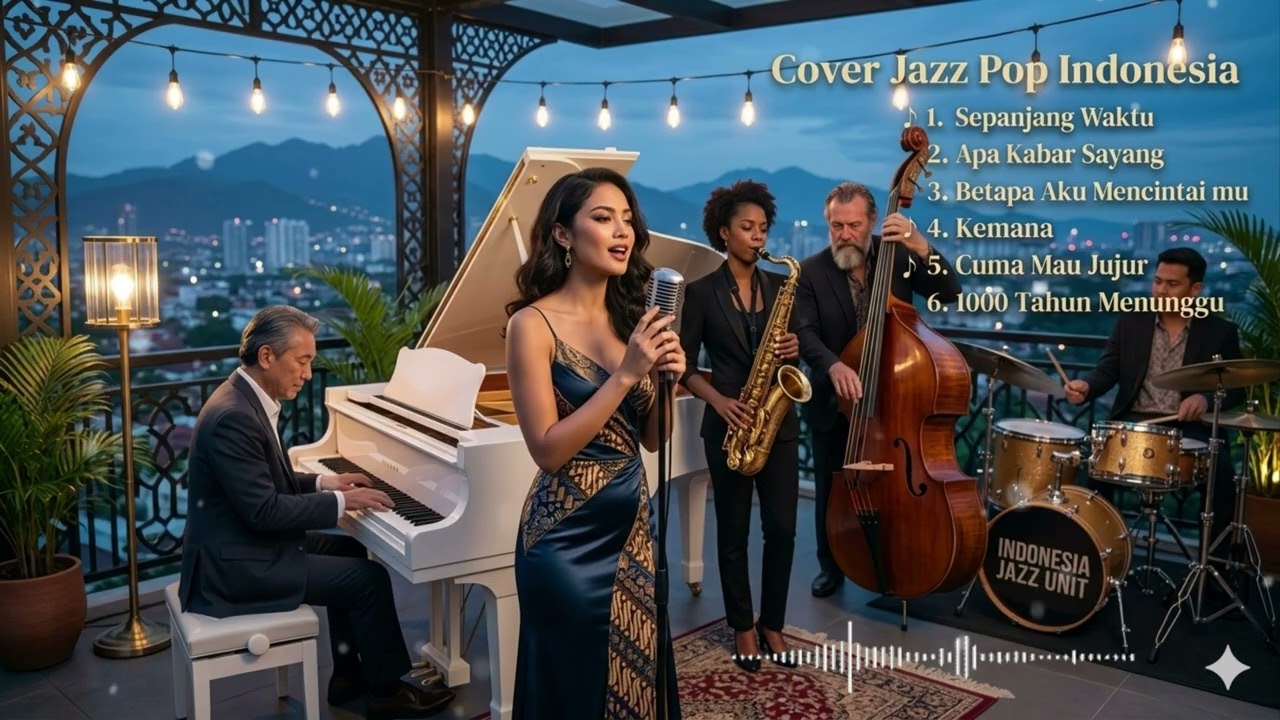 Smooth Jazz Cover Playlist ☕ Pop Indonesia Nostalgia