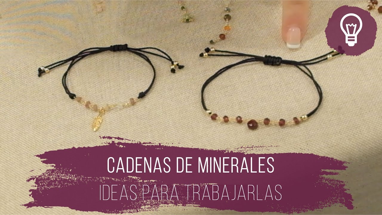Ideas con cadenas de minerales