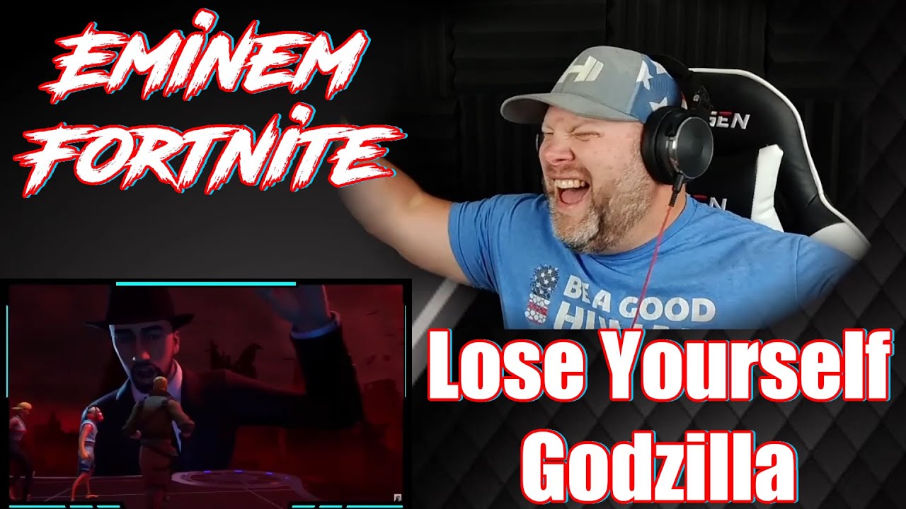 Eminem - Takes The Stage on Fortnight (Lose Yourself/Godzilla) | REACTION