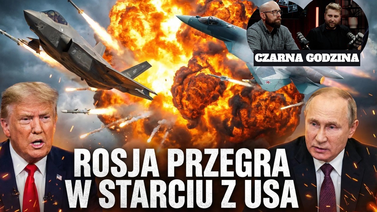 W WOJNIE Z USA ROSJA zostałaby zmiażdżona I PRZEŚWIETLENIE  CZARNA GODZINA
