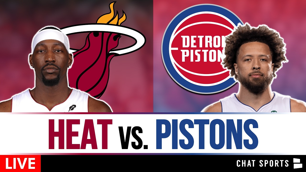 Heat vs. Pistons Live Streaming Scoreboard, Play-By-Play, Highlights | NBA League Pass Stream