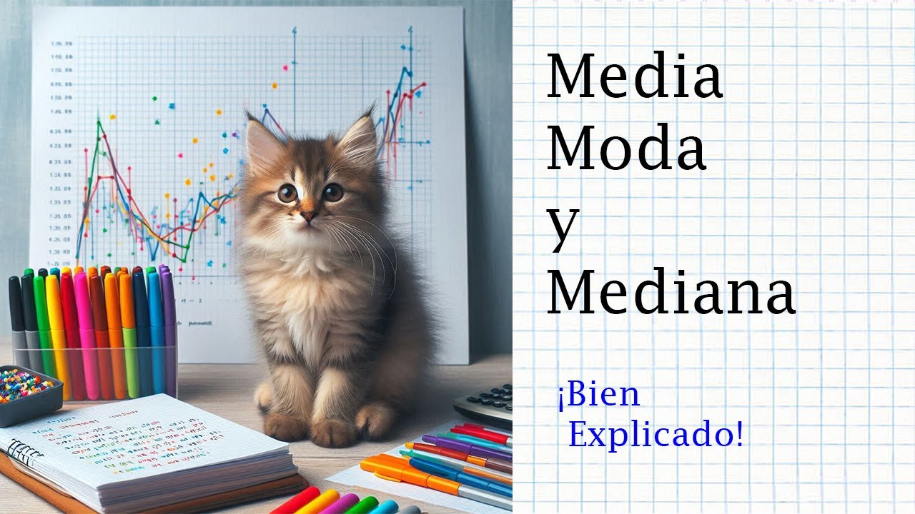 Media, Moda y Mediana: Ejercicios bien explicados.