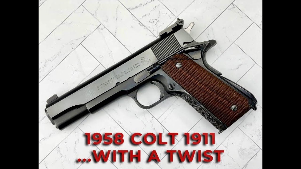 1958 Colt 1911 by R.L. Shockey