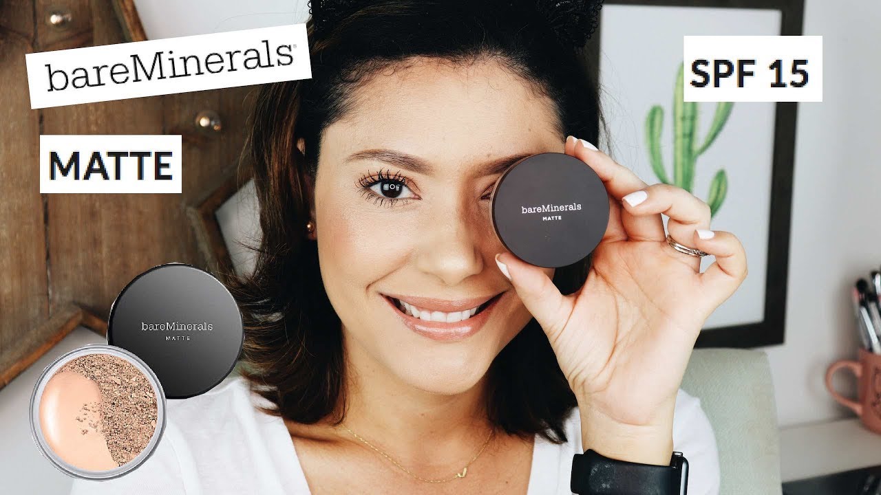 HOW TO BAREMINERALS MATTE FOUNDATION REVIEW