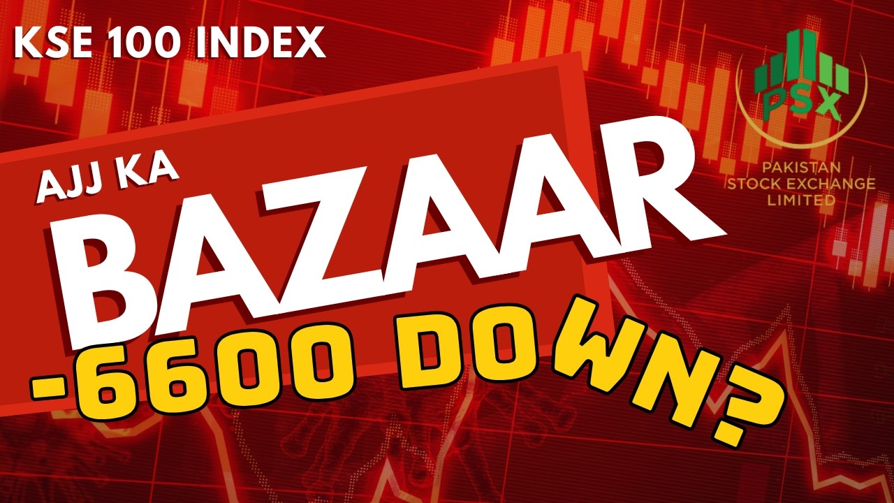 AJJ KA BAZAAR | PSX KSE 100 INDEX | Technical & Fundamental Analysis | Peace Talk & Global Markets