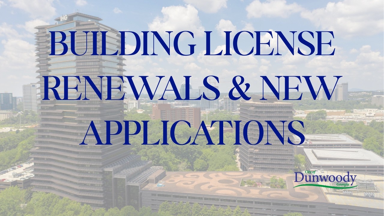 Navigating Dunwoody's Online Business License Portal