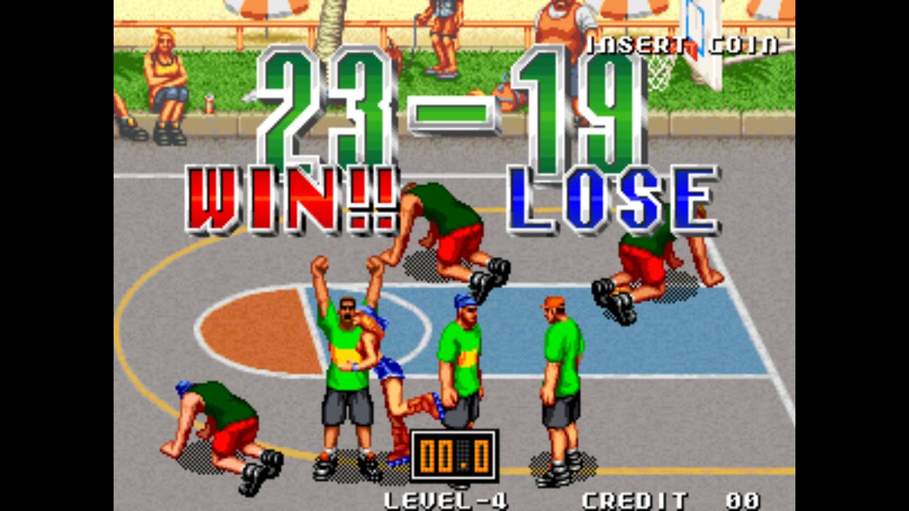 Street Hoop (Arcade) Playthrough - Longplay to the Finish With Taiwan