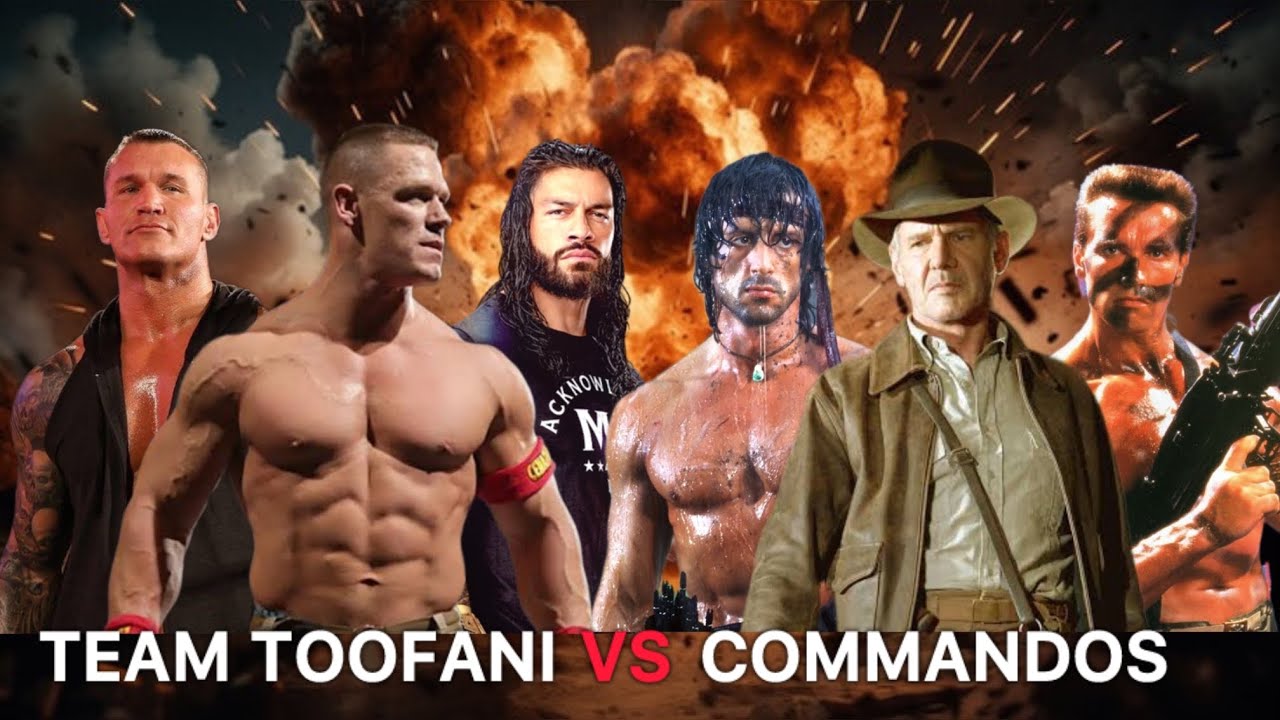 Team Toofani vs Ultimate Action Heroes – One Battlefield, No Rules