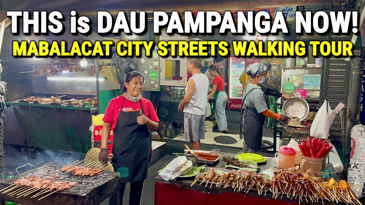 PAMPANGA PHILIPPINES! This is DAU MABALACAT CITY NOW! Streets, Street Food & Market + SM Clark 2026