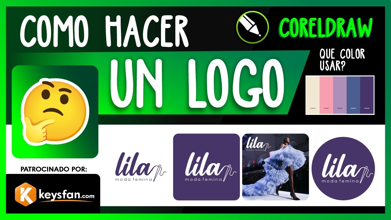 Como Hacer un Logo Profesional ✅ |  Corel Draw | Curso de Dise&ntilde;o Gr&aacute;fico