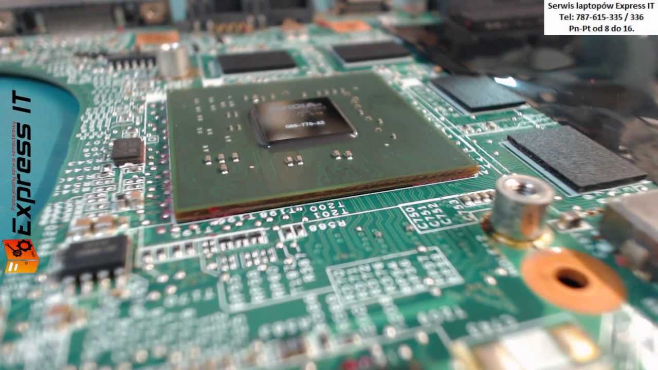 BGA Naprawa HP Pavilion dv6000, dv9000 repair VGA FIX. Wymiana układu BGA. NIE REBALLING BGA