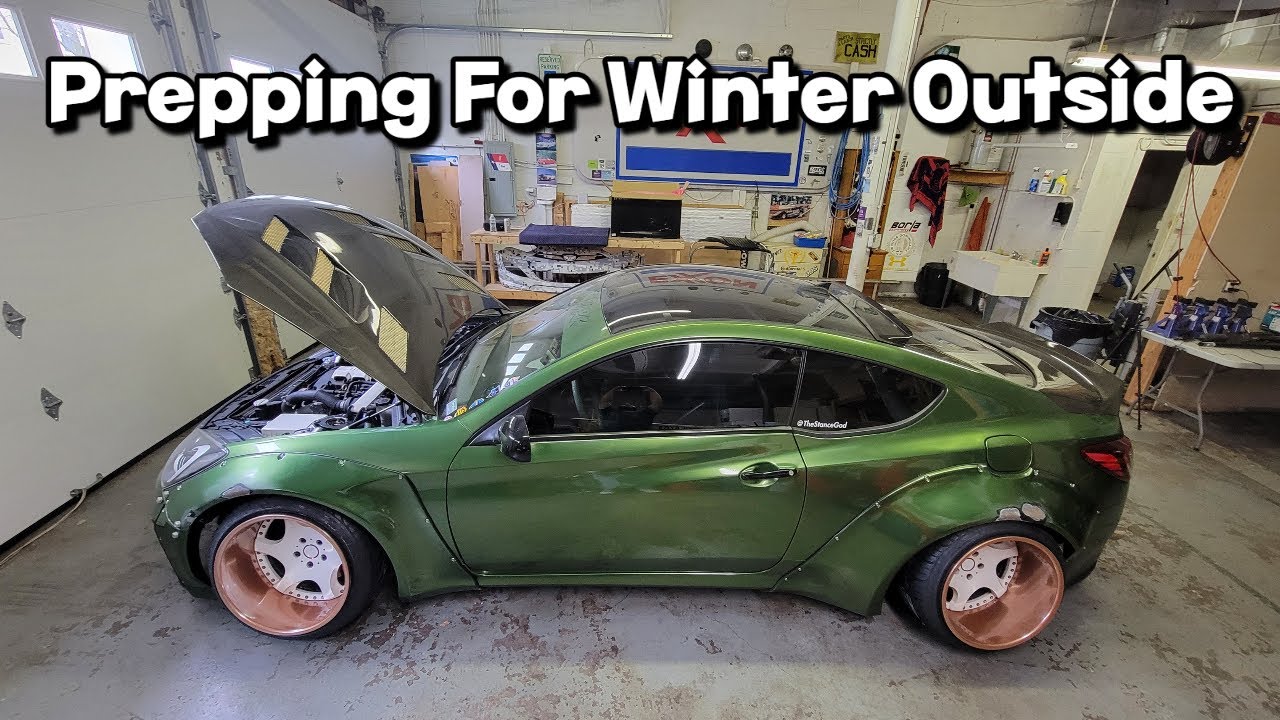 Reassembling The Genesis Coupe In Preparation To Sit Outside This Winter?