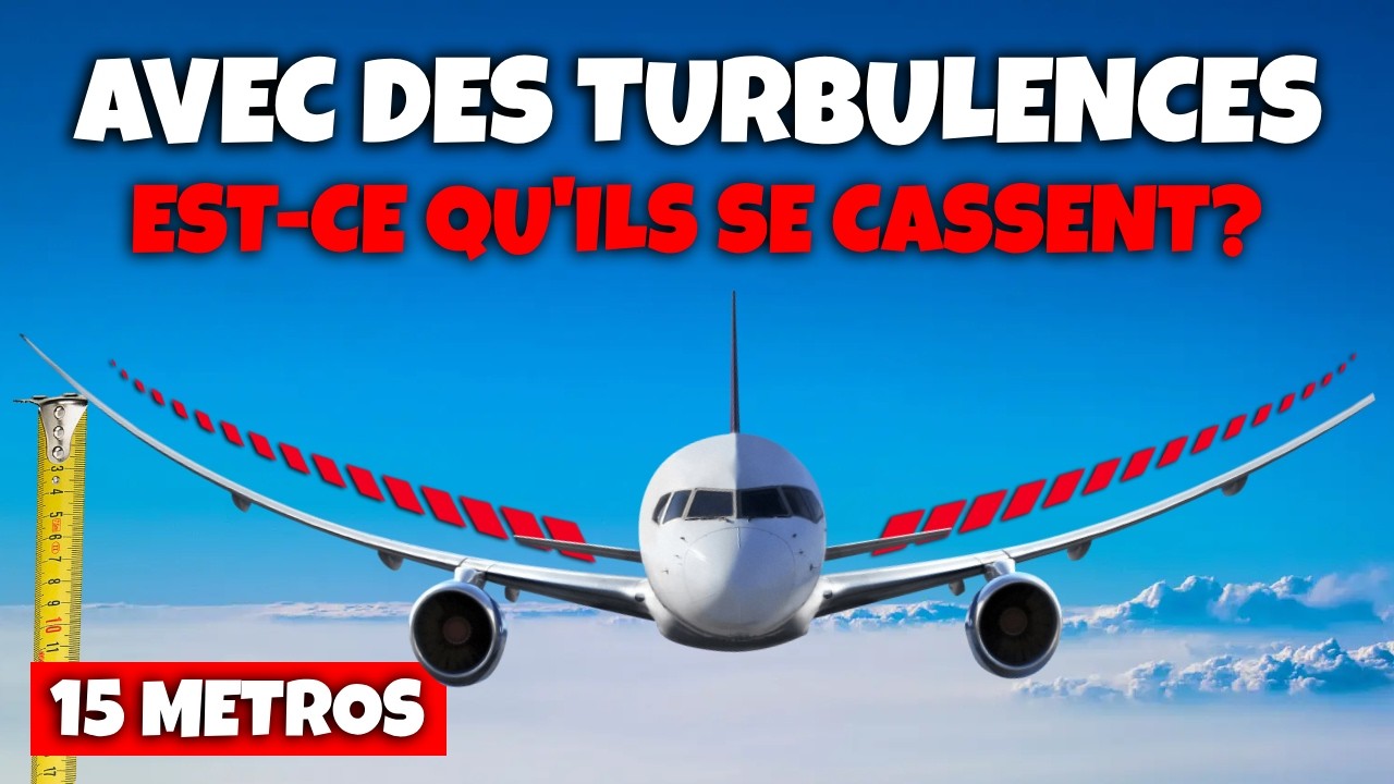 Pourquoi les ailes d'avion PLIENT et ne se ROMPENT PAS