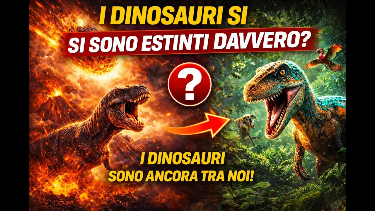 Non tutti i dinosauri si sono estinti (e questa è la parte che pochi raccontano)