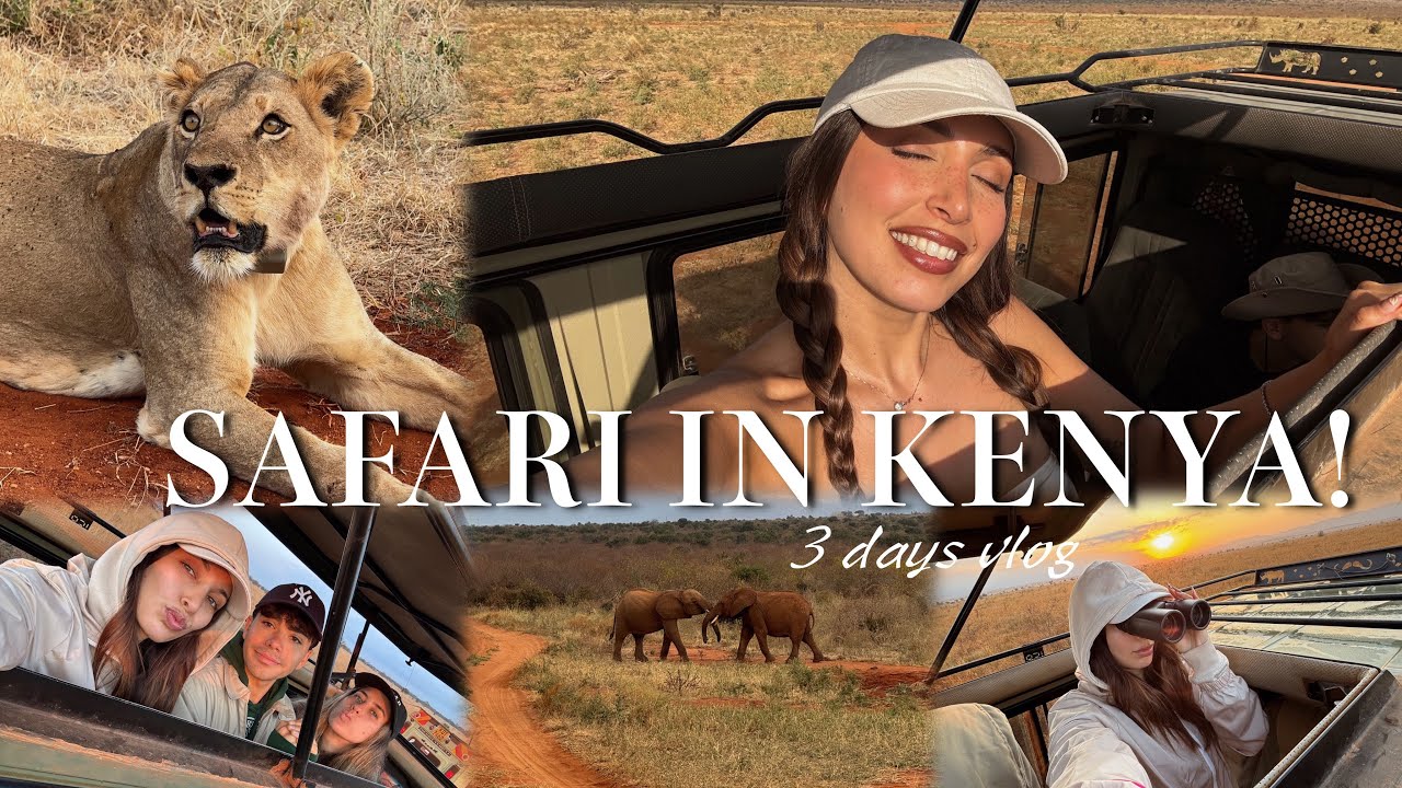 UN SAFARI DA SOGNO! 🦁 ANDIAMO IN KENYAAAA | MelissaTani