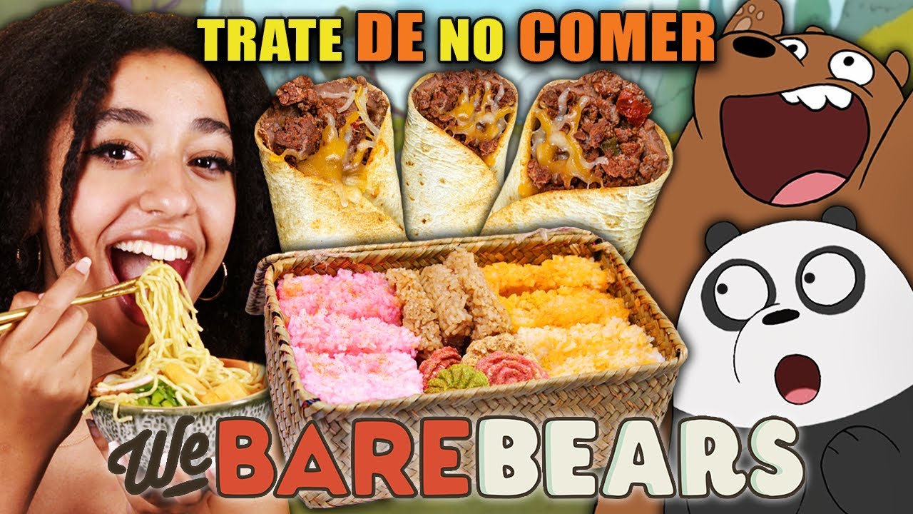 Trate De No Comer - We Bare Bears (Ramen de Verano, Calzone de Oso de Hielo, Palitos de Pescado)
