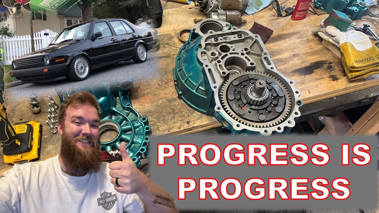 MK2 Jetta 8V | 020 Transmission Rebuild Ep. 1 | Wavetrac LSD install