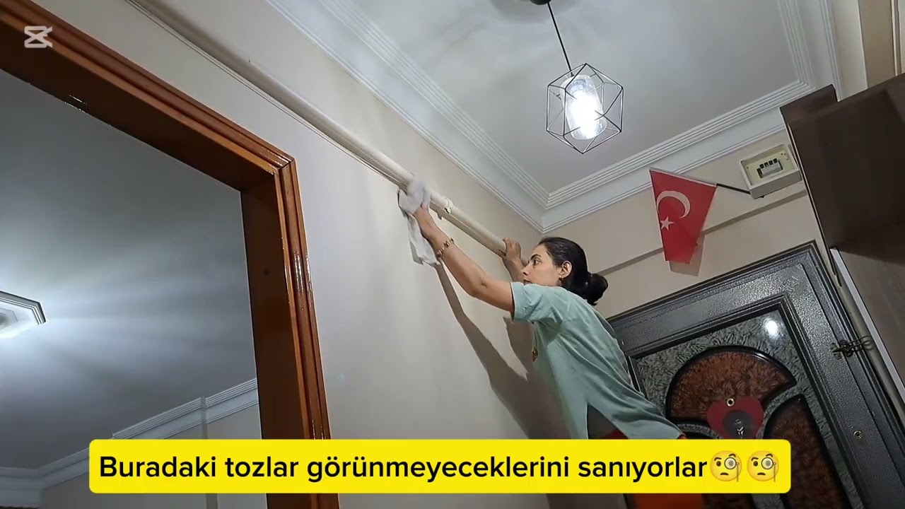 🤩Temizlikte Detaylar Ferahlık Getirir✨💪 Dolapları Çekip Arkalarını sildim#relaxing#organization#fun 