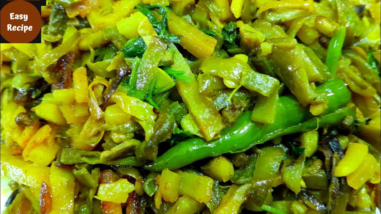 সিম আলু ভাজি রেসিপি 