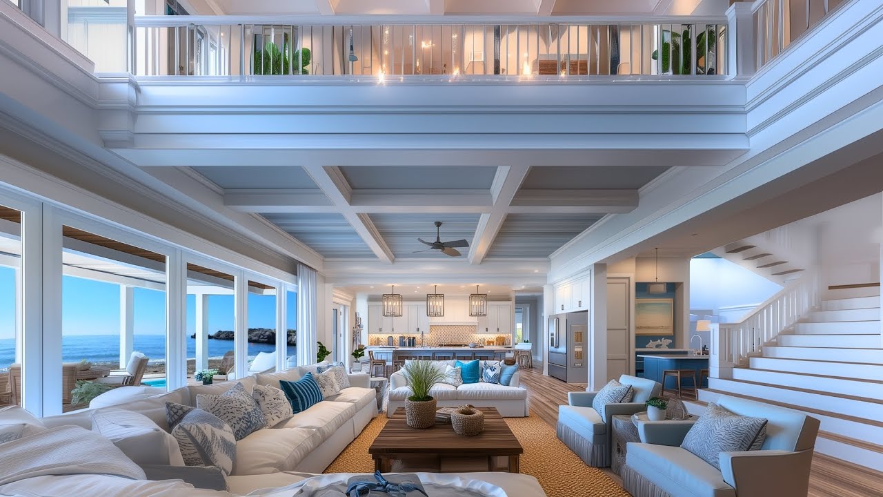 𝐋𝐮𝐱𝐮𝐫𝐲 𝐁𝐞𝐚𝐜𝐡 𝐇𝐨𝐮𝐬𝐞 𝐀𝐦𝐛𝐢𝐞𝐧𝐜𝐞 | 𝐒𝐞𝐫𝐞𝐧𝐞 𝐎𝐜𝐞𝐚𝐧 𝐕𝐢𝐞𝐰𝐬 𝐚𝐧𝐝 𝐖𝐚𝐯𝐞 𝐒𝐨𝐮𝐧𝐝𝐬