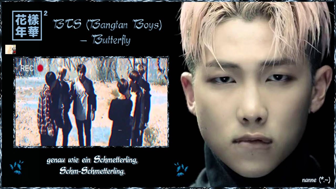 BTS (Bangtan Boys) – Butterfly  k-pop [german Sub]