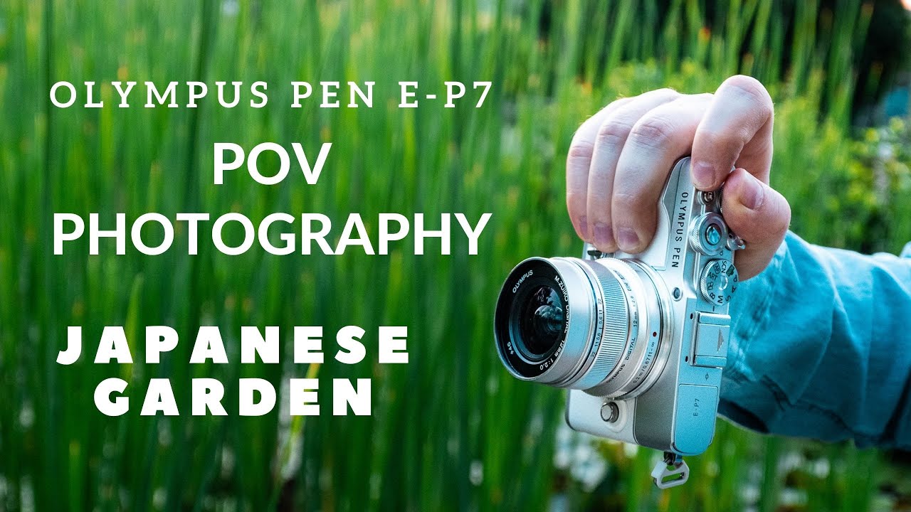 Olympus PEN E-P7 POV PHOTOGRAPHY in a Japanese garden