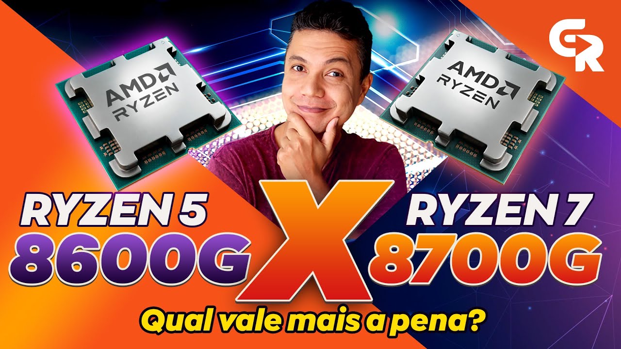🟢 RYZEN 5 8600G X RYZEN 7 8700G | Qual deles vale mais a pena?