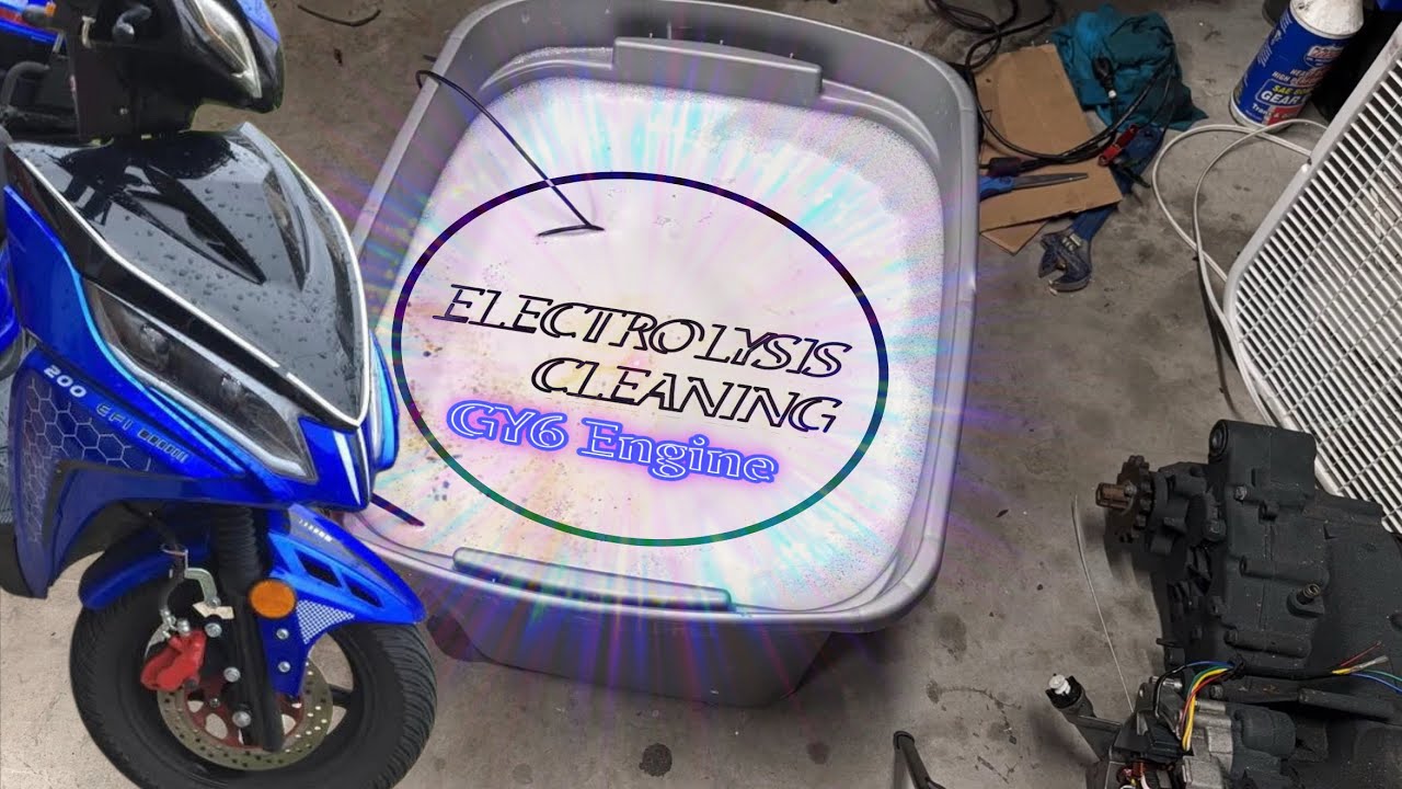 Electrolysis To Clean Our Gy6 179cc Stroker A Case