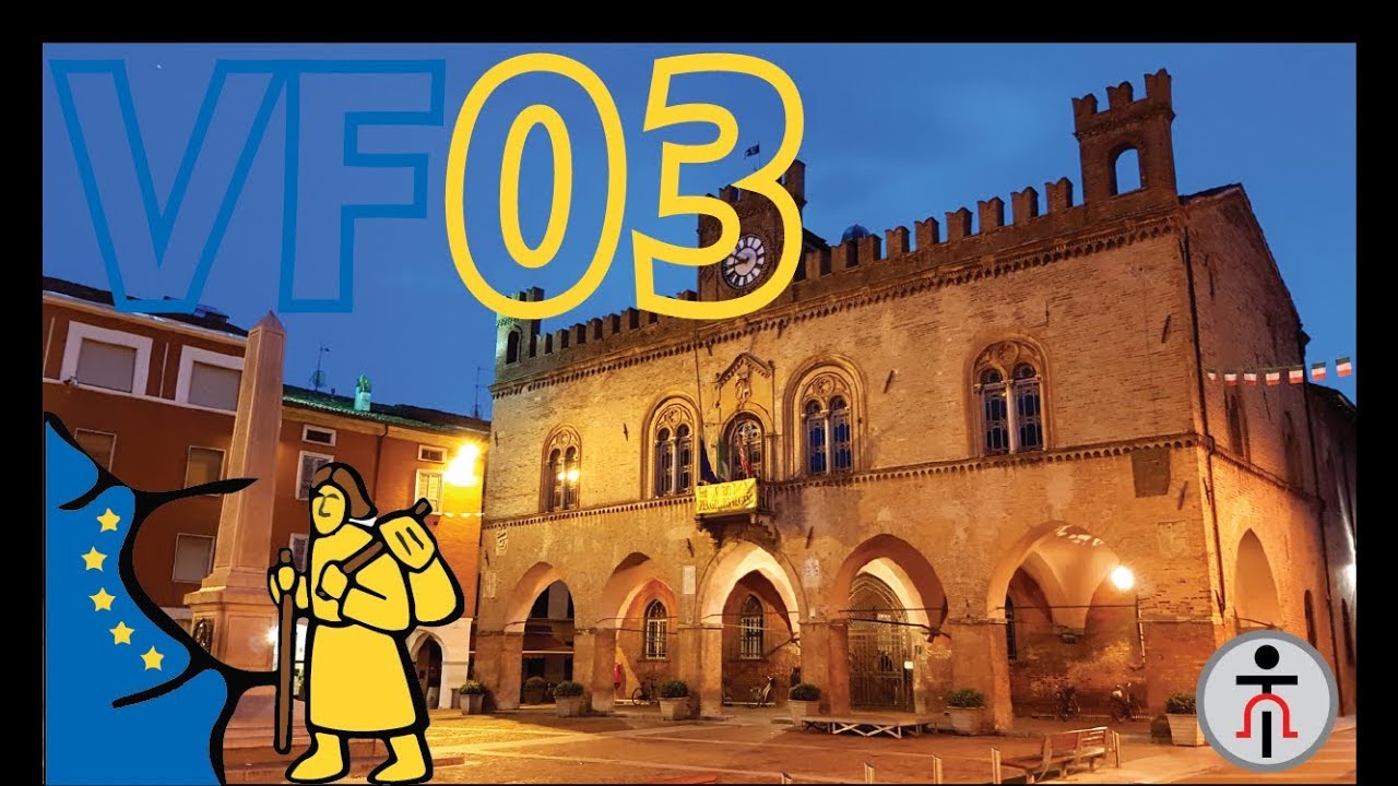 Via Francigena in BICICLETTA | Tappa 03 | da Pavia a Fidenza [ENG SUBS]