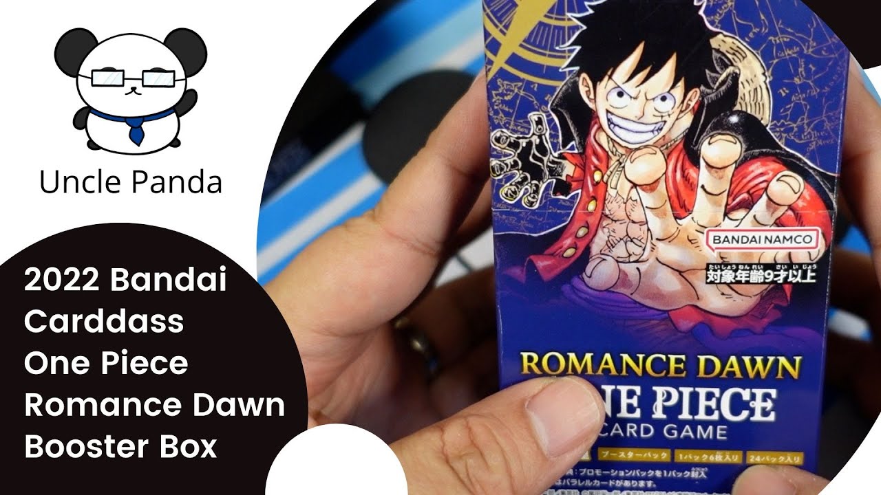 Alternate Art Hit from One Piece Romance Dawn Booster Box by Carddass Bandai OP-01 Japanese Version