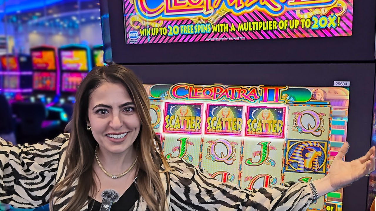 The World's BIGGEST AND LUCKIEST Cleo 2 Slot Machine!!!