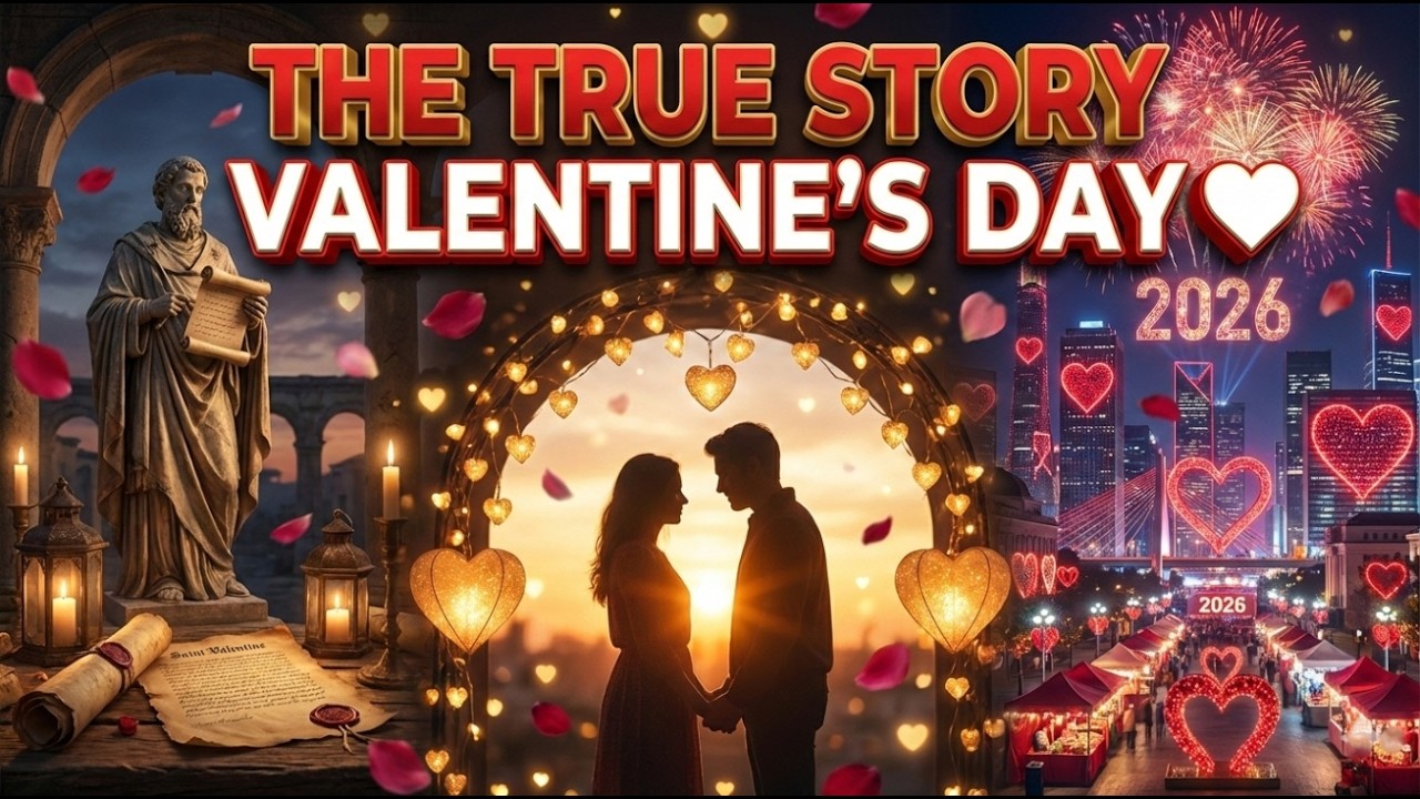 Valentine’s Day 2026 ❤️ | The True Story of Saint Valentine & How the World Celebrates Love