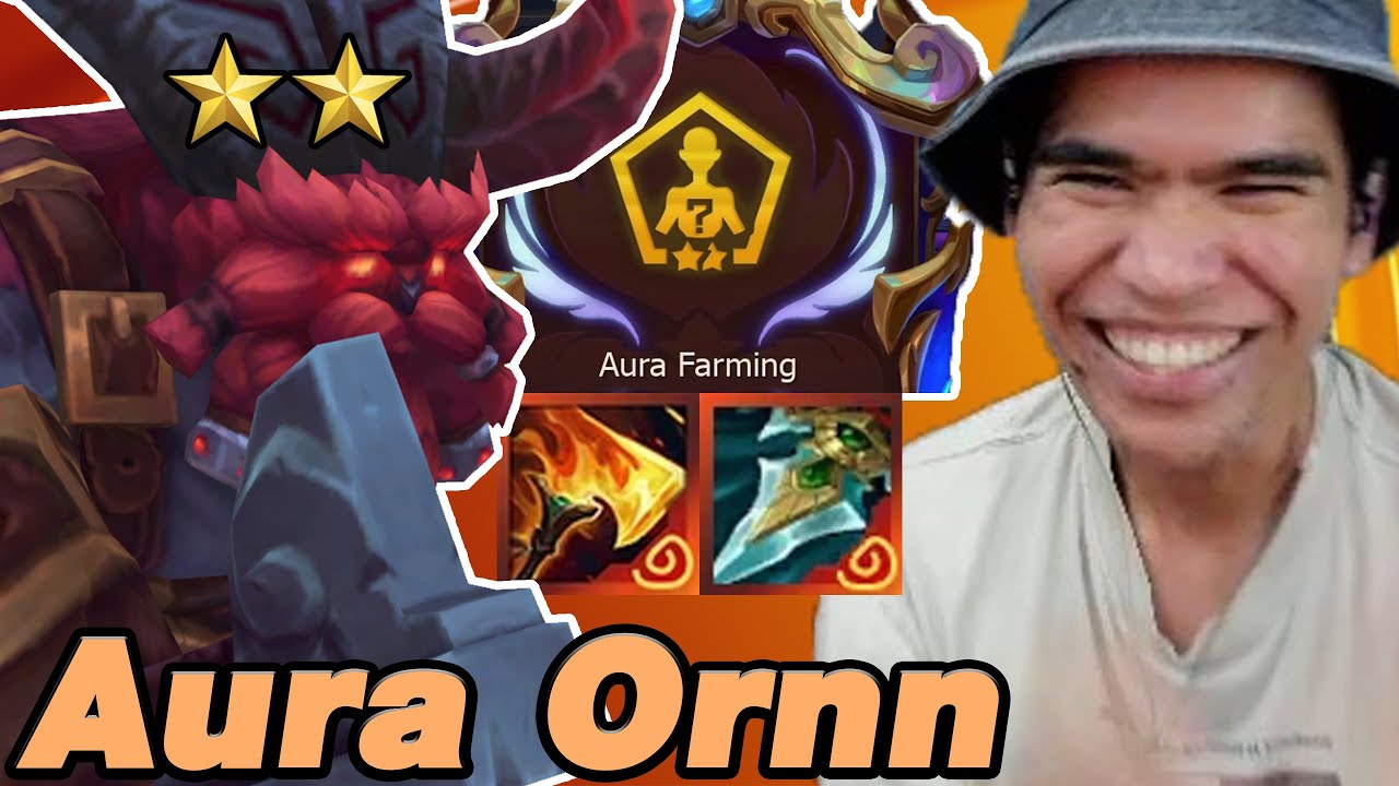 Aura Farming Ornn ตีของให้ Renekton (TFT Set 16)