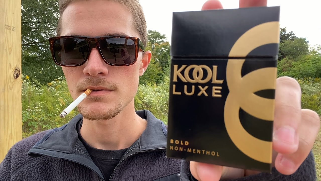 Smoking a Kool Luxe Bold Cigarette - Review