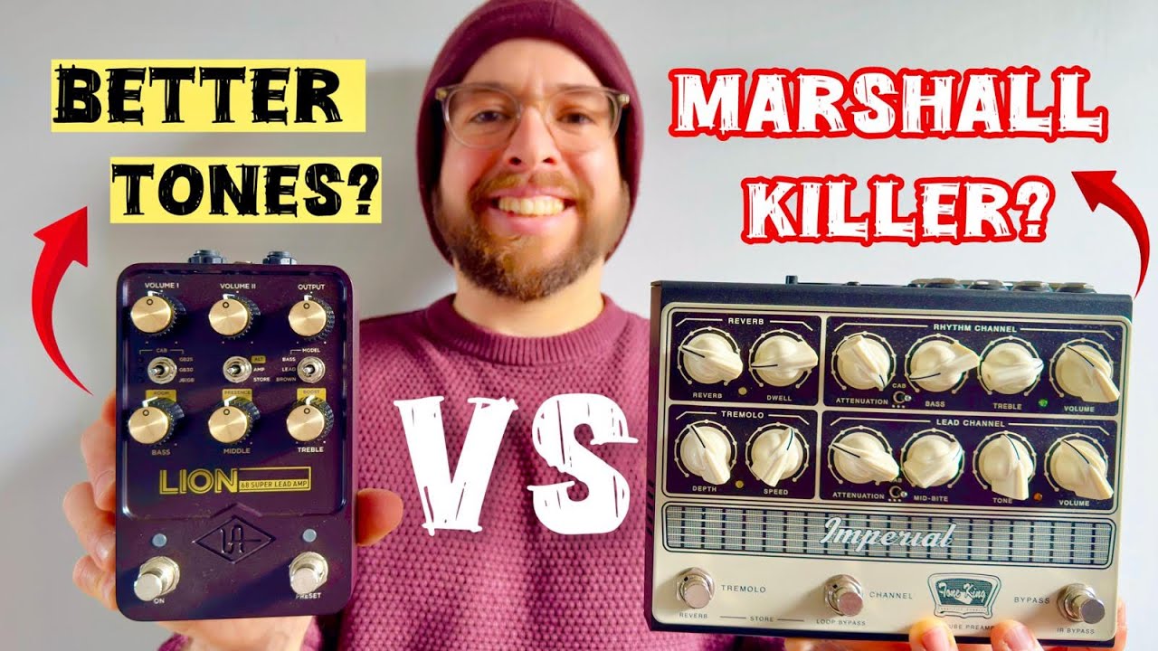 Which Pedal Nails Marshall Better? UAFX Lion vs Tone King Imperial Preamp