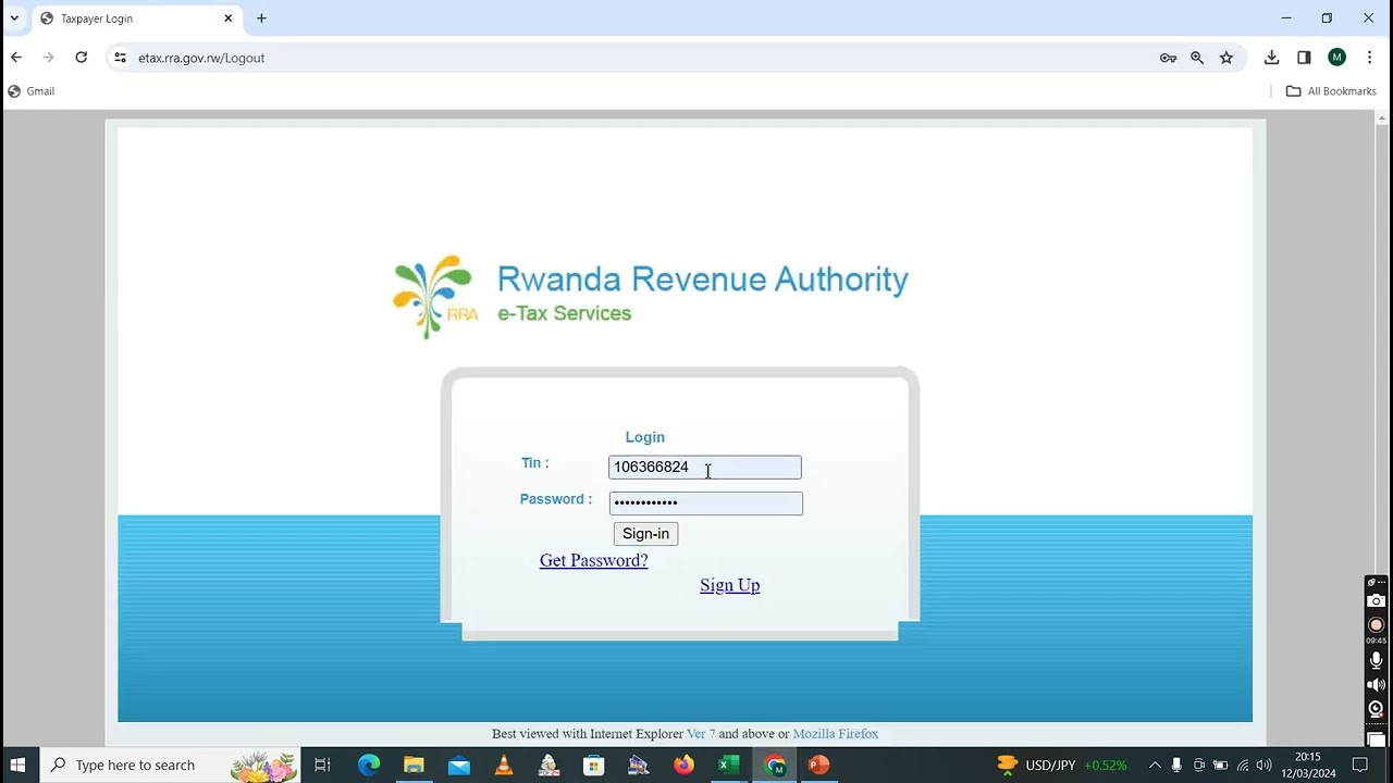 REBA UBURYO WAKORA DECLARATION  Y'UMUSORO WA  VAT  MUBURYO BWIHUSE