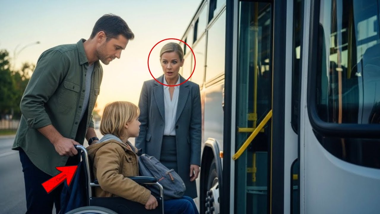 A Female CEO Caught a Single Dad on His Bus at 2 A.M. — What She Discovered Made Her Cry