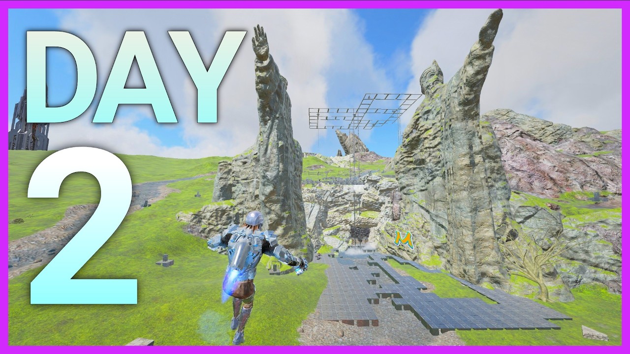 Укрепляю неприступную базу и уничтожаю всех | Solo Mesa Ark PVP