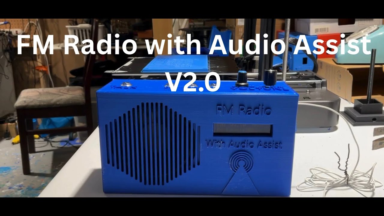 FM-радио с аудиопомощью для слабовидящих V2 0
