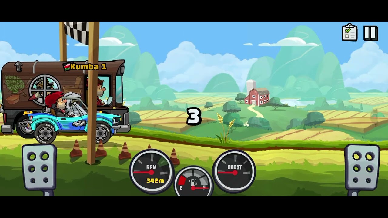 Hill Climb Racing 2: Sports Car On Forest