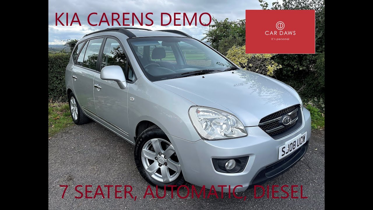 2008 Kia Carens Auto Diesel Demonstration video