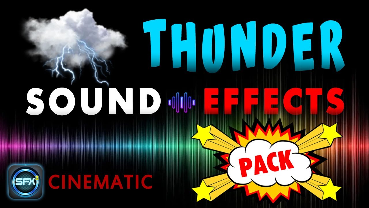 Thunder Sound Effects (Royalty-Free)