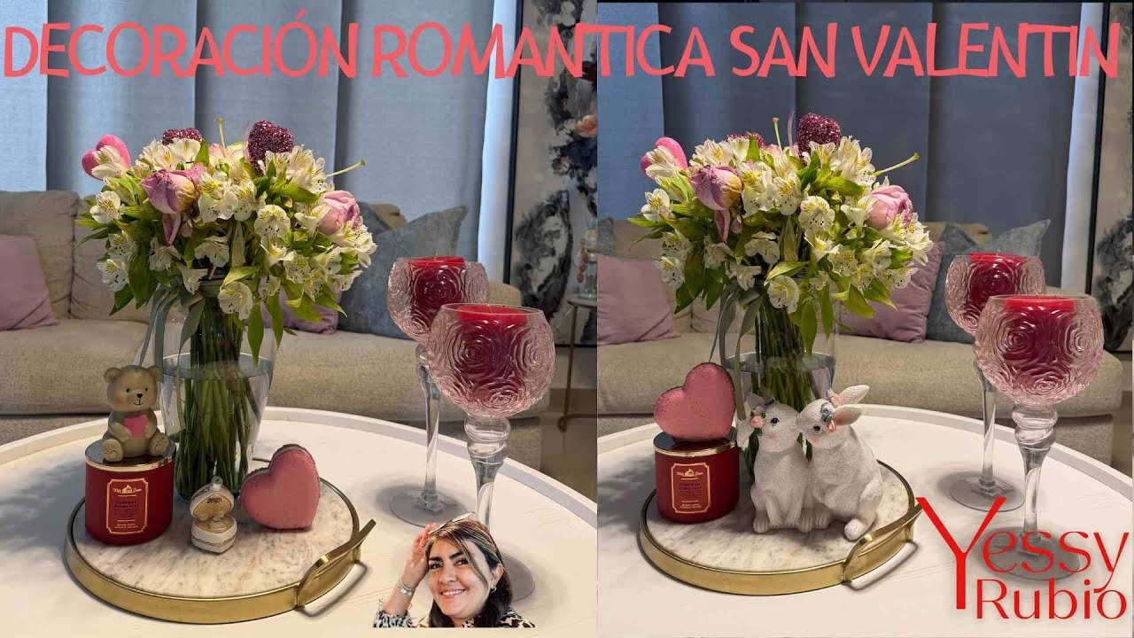 NUEVA DECORACIÓN ROMANTICA DE SAN VALENTIN💖🙌🥰 -YESSY RUBIO
