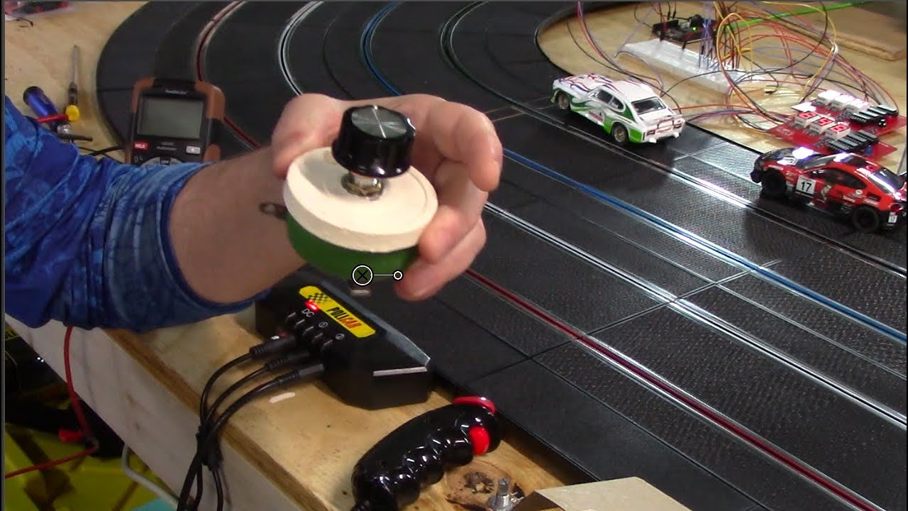 How to make a Slot Car Analog Ghost Car Controller Re-visited