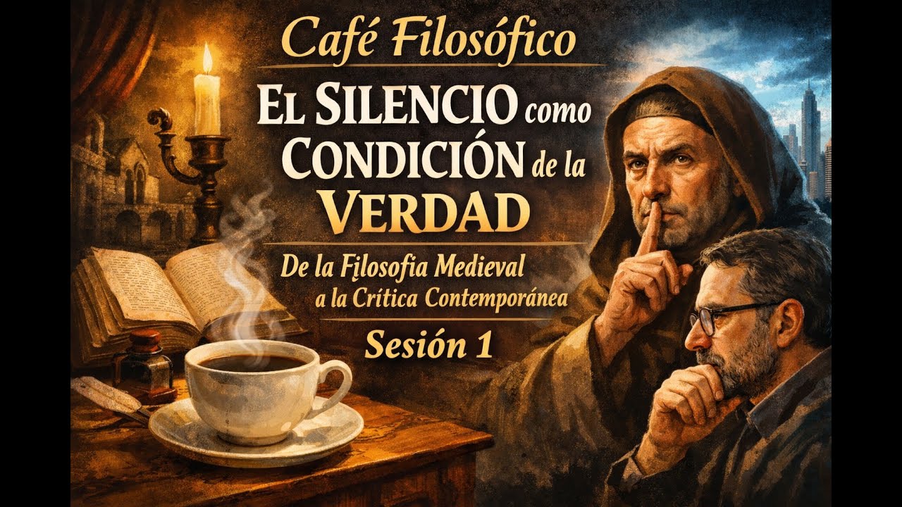 Café Filosófico - El Silencio como Condición de Verdad: Filosofía Medieval y Crítica Contemporánea