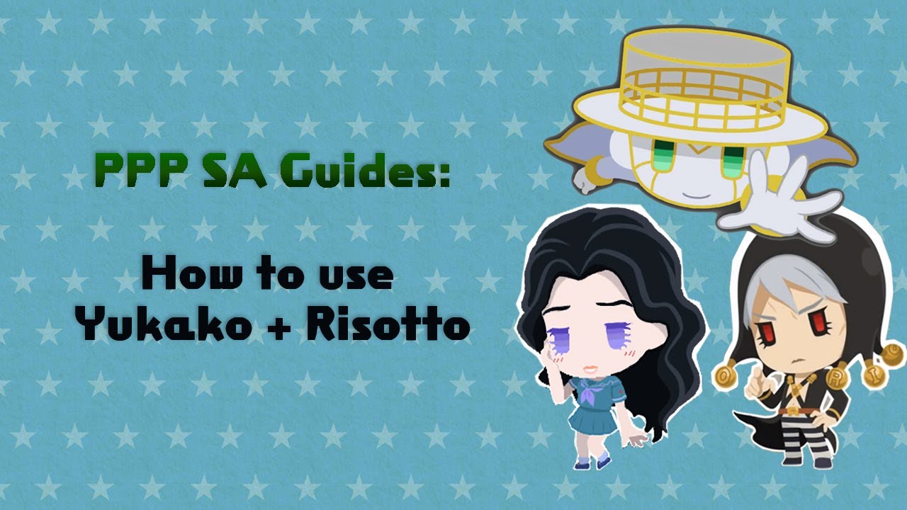 JoJo's Pitter Patter Pop! - How to use Risotto