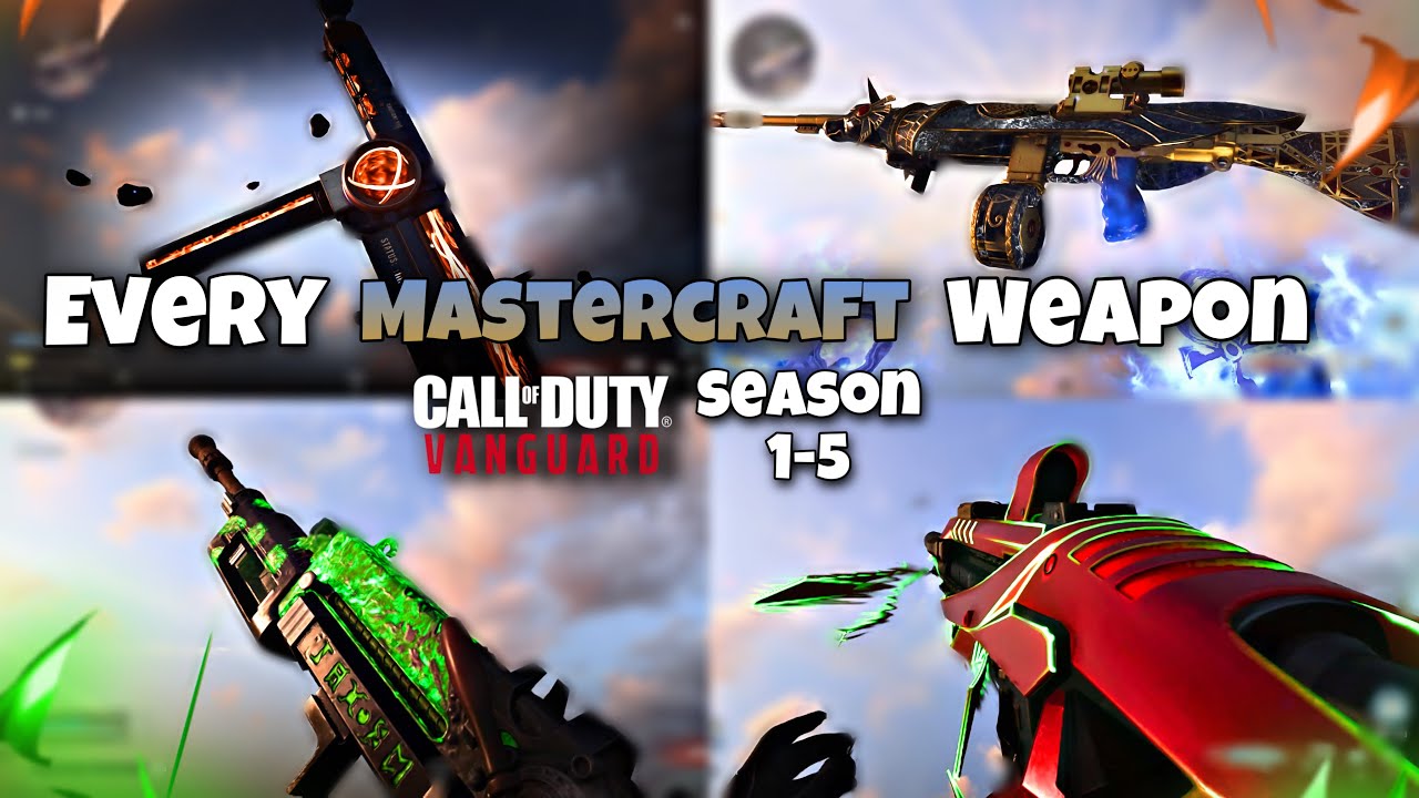 Every Mastercraft Inspection (Vanguard Season 1-5 Reloaded) - Vanguard/Warzone