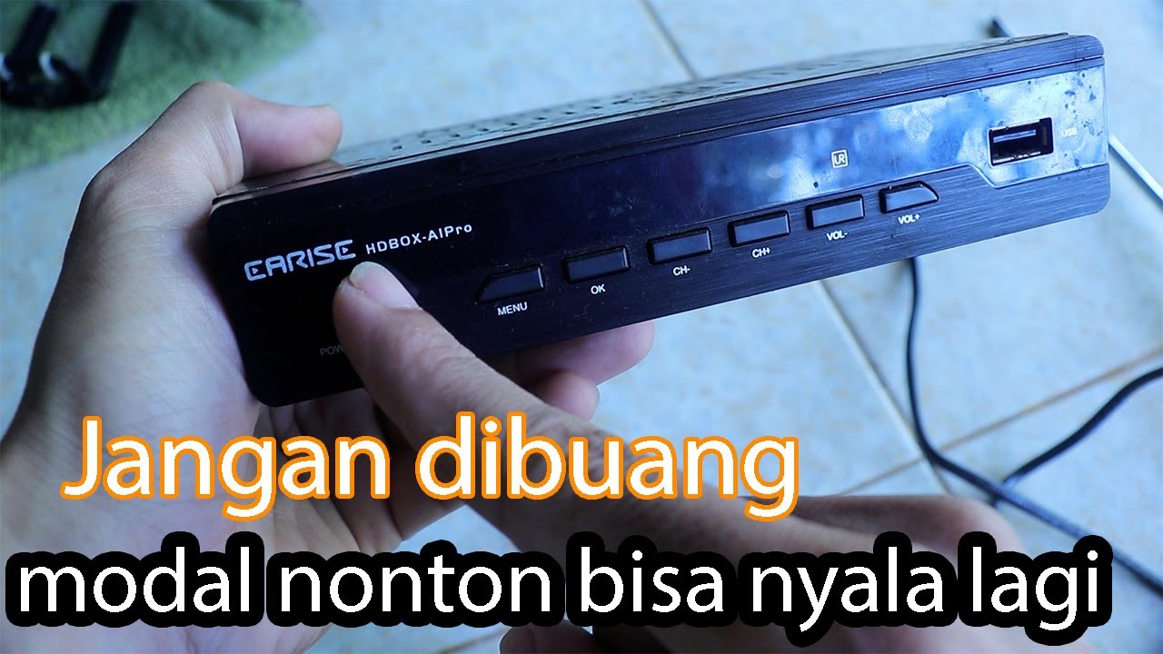 STB EARISE Mati jangan dibuang 🔥gampang di perbaiki sendiri